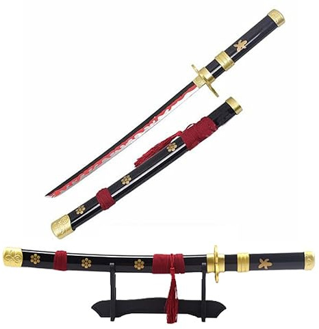R.B. Trading Mini Katana - Manga Schwert - One Piece Enma - inkl. Ständer