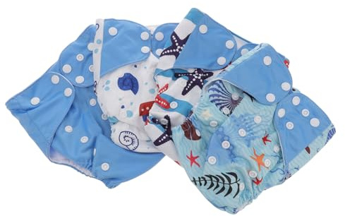 Abaodam 4stücke Teiliges Wind Wasserdichtes Atmungsaktives Waschbares Stoffwindel Innentasche Für Saugfähige Pads Geeignet Für Neugeborene Und Kleinkinder
