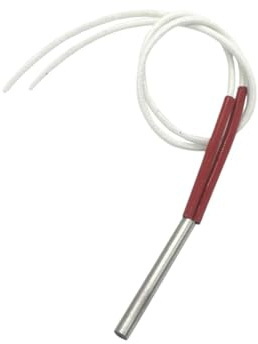 NPQRKJYH Élément chauffant à cartouche électrique, moule à une extrémité, élément chauffant AC110V/220V/380V 120W/150W/200W, 2 pièces/lot(220V,316SUS 6x80mm 200W)