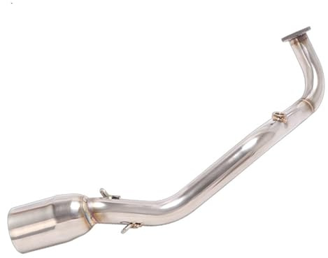 Silenziatore Tubo Scarico Per Per NMAX 125 155 Per NMAX125 Per NMAX155 Moto Con Sensore H2O Tubo Di Scarico Anteriore Per Moto Tubo Scarico Slip On(A)