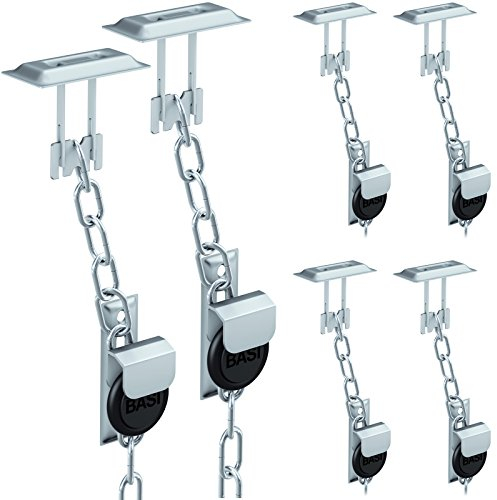 BASI® 3x Gitterrostsicherung GS100 Stahl verzinkt Zusatzsicherung für Lichtschacht/Kellerschacht