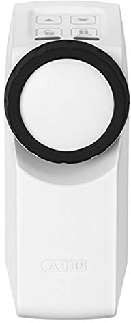 ABUS HomeTec Pro Z-Wave-Türschlossantrieb CFA3010 - Elektrisches Türschloss Zum Schlüssellosen Öffnen Auf Knopfdruck - Weiß - 82968