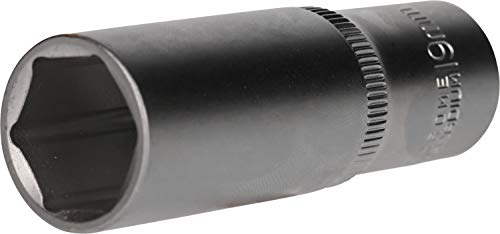 BRILLIANT TOOLS BT022829 Bussola esagonale 1/2, versione lunga, 19 mm [Powered by KS TOOLS]