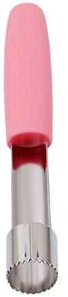 OAIEU Évideur De Pomme Et Dénoyauteur En Acier Inoxydable Multi-Fonctions Cuisine Fruit Poire Cerise Jujube Noyau Remover(Rose)