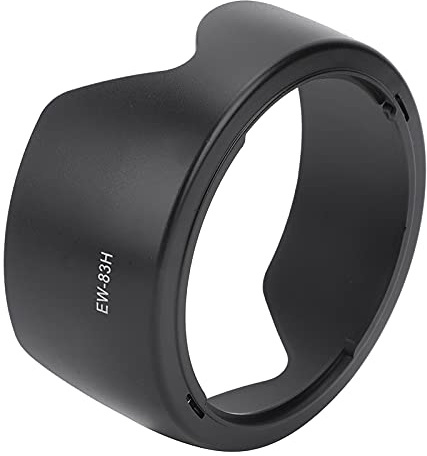 Paraluce EF 24105mm Paraluce EF 24105mm Paraluce 2 Pezzi EW83H Paraluce Nero in Plastica per Montaggio su Fotocamera Adatto per Obiettivo EF 24105mm F4L IS USM