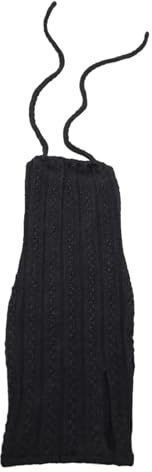 Colcolo Puppenkleidung, Puppen-Hosenträger-Rock, Pullover-Kleid, Miniatur-Kleidung für Mädchen, Kugelgelenk-Puppen, Zubehör, Action-Figuren, 15CM
