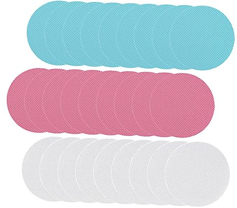 PRETYZOOM 108pcs Shower Tray Grip Stickers Non-slip Bathroom Floor Stickers Moulded Bath Mat Adhesive Decals Easy Peel and Stick
