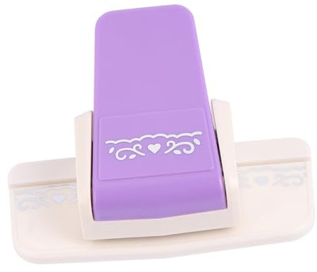 PHENOFICE Gestanzter Bastelstanzer Mini-handstanzer Für Sammelalben Papierstanzer Mit Innenausschnitten Bastelpapierschneider Langlebiger Papierlocher Zubehör Für Junge Mädchen