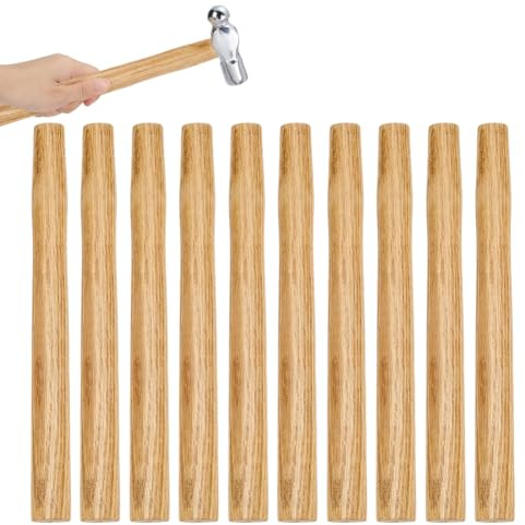 PH PandaHall 10pcs 35.5cm Manche de Marteau de Rechange en Bois Manche Multifonctionnel pour Sledge Hammers Hatchet Axe Tool Projets de DIY Cadeau pour la Fête des Pères