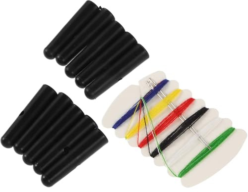 Healifty Cuentas de Plástico para Reemplazo para Paraguas Plegables 10 Piezas Accesorios Resistentes y Pequeñas Diseño Clásico y Duradero para Uso en Exteriores