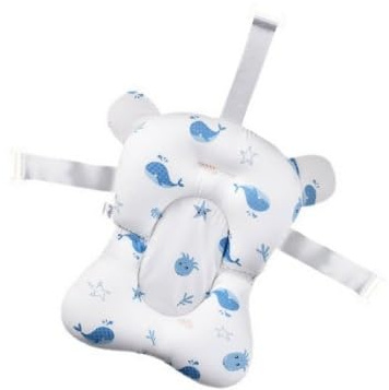 Coussin de Bain Bebe,Coussin baignoire bebe,Transat de bain pour bebe,Transat Pour Baignoire,Baignoire pour nouveau-né réglable antidérapante,Baby Oreiller Benoire Chaise 0-24 Mois (BB)