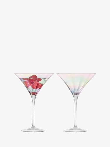 LSA International Cocktailglas, 300 ml, Perlmutt, 2 Stück, Glas, Mother of Pearl, (1er Pack), 2