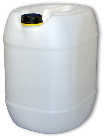 Wilai GmbH Lote de10 bidones de Polietileno/Jerrycan 20 L Natural HDPE DIN61 Calidad alimentaria (10x22002)