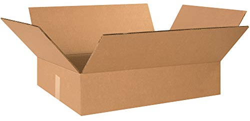 Aviditi HD24186DW Heavy Duty Doppelwandige Wellpappe Versandkartons, 61 cm L x 45,7 cm B x 15,2 cm H, Kraft Kartons zum Versand, Verpacken und Umzug, 15 Stück