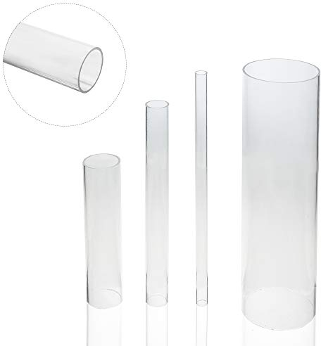 EH Design Acrylrohr – XT Rohr nach Maß (20/16 mm (Ø Außen/Innen) Länge: 1.000 mm) – UV-beständig & Wetterfest – 7x Bruchfester als Glas – Glasrohr für DIY Projekte – Made in DE