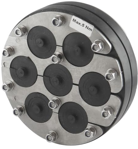 WITTKOWARE 150mm Mauerdurchführung (DN150 Ringraumdichtung), geteilt, für bis zu 7 Kabel oder Rohre 3-32mm