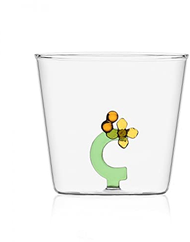 Ichendorf Verre Collection Greenwood Alphabet Fleuri Lettre C