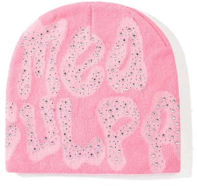 GFLPO MEA Culpa Beanie Y2k Beanie Women Beanie Y2k Hat Graphic Beanie Winter Hat Knit Skull Cap Knitted Cap Y2k Accessories