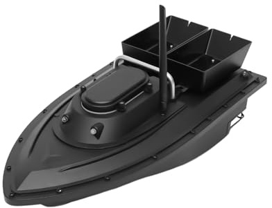 LENDISIY Foderbåt, fjärrstyrd båt foderbåt fiske, 500 m RC fiskedrag betesbåt, fjärrkontroll foderbåt, fiskebetesbåt