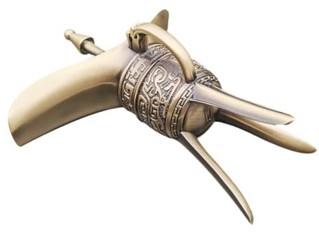 CIYODO Retro-Stil 1 Stück Bronze Weinbecher Zinklegierung Metall Hohes Bein Dekorativer Hochzeitsbecher Für Partys