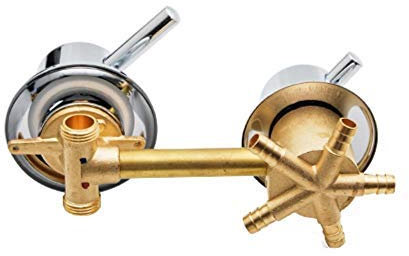 Robinet de salle de douche en laiton avec 2/3/4/5 trous de sortie pour mitigeur de cabine de douche, inverseur d'intubation, accessoires de salle de bain