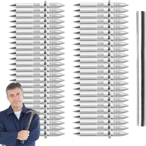 Clavos Invisibles De Doble Cabeza 100 Piezas Juego De Tornillos Para