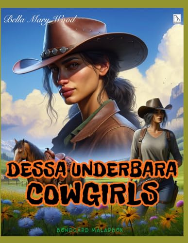 Dessa underbara COWGIRLS bondgård målarbok: bönder bok