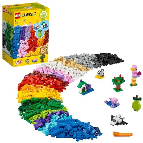 LEGO – Boîte de briques de construction Ideas classique - 11016 1 200 pièces : pour enfants à partir de 4 ans.