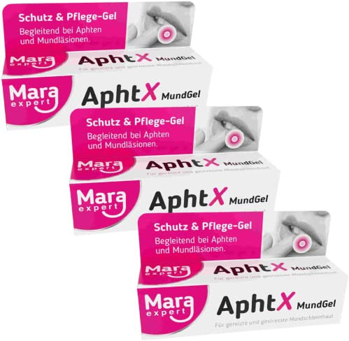 Zahnfleisch Entzündung Gel gegen Aphten, Entzündungen, Wunden, Reizungen - Zahngel bei Aphten im Mund - Zahnfleisch Gel - Mittel gegen Aphten im Mund & Zahnfleischentzündung - Mara Expert (3)