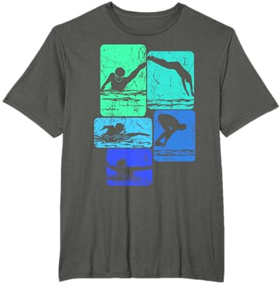 Schwimmen Schwimmer Schwimm T-Shirt