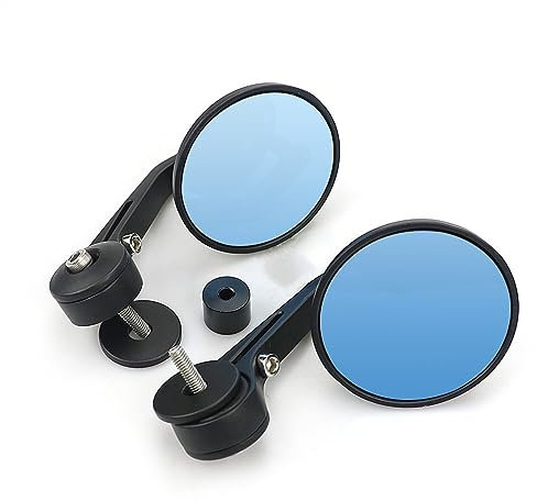 Seite Rückspiegel Für Vespa GTS Für Sprint Für Primavera 150 300 125 250 LX GTV LXV Motorrad Runde Lenker Bar End Rückansicht Spiegel Lenkerendenspiegel Motorrad