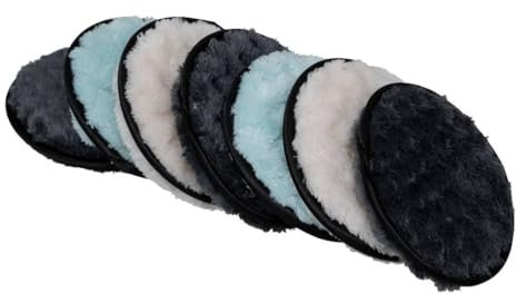 5five - Paquete de 7 Almohadillas de algodón de Microfibra Lavables
