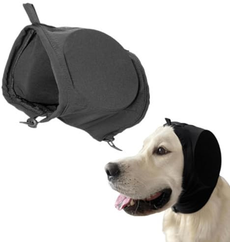 Bandeau Anti-Bruit et Cache-Oreilles pour Chien - Protection Hiver