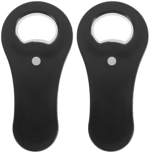JECOMPRIS 2piezas Abridor de Botellas de Cerveza Abrebotellas de Herramienta para Bebidas Magnético para Refrigerador Accesorio de Destapador de Cerveza