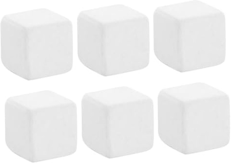 HOODANCOS 6pcs Natural Calcium Cubes Grinding Stone for Reptile Turtle Tank Supplement with Trace Elements for Strength and Vitality