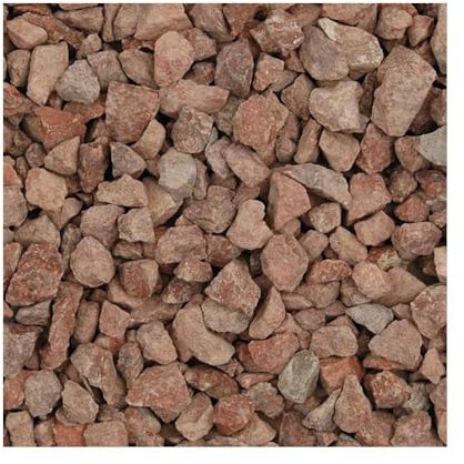 Red Granite Decorative Aggregates Slate Pebble Chippings Garden Gravel 20mm 20 Kg