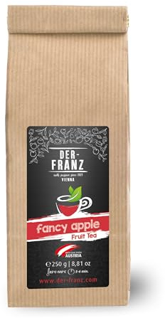 Der-Franz Tè alla frutta „Fancy Apple“ in foglie sfuse, 250 g