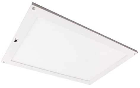 NCC-Licht LED Unterbauleuchte Salva Panel Weiß 30x20cm 7,5W 450lm warmweiß 3000K Dimmbar mit Sensor