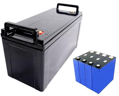 WILLQ Batería de Litio 12V 300Ah 200Ah 150Ah 100Ah 50Ah baterías LiFePO4 con BMS batería Recargable de fosfato de Hierro y Litio 12,8V para Motor de Pesca con curricán Marino Solar,12v150ah