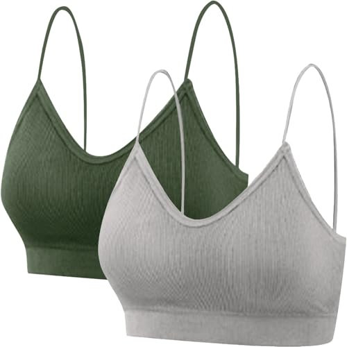 Reggiseno Spalline Trasparenti Top a Fascia Donna Set da in Due Pezzi, Cinturino Superiore Senza Cuciture, coppetta per Seno, Biancheria Intima Taglie Reggiseno Spalline Trasparenti Top a (N, L)