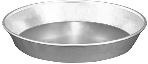 Sicignano | Tortiera Conica Bassa in Alluminio 99,5%, Diametro 24 cm, Ideale per Torta, Pastiera, Crostata e Dolci al Forno, Riutilizzabile, Riciclabile