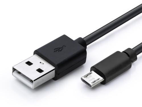 Status USB A to Micro USB Cable, 1M Fast Charge, Durable 18w, High-Speed Data Transfer, Fast Charging, Black, (Pack of 1), ATM1MPVCBL10