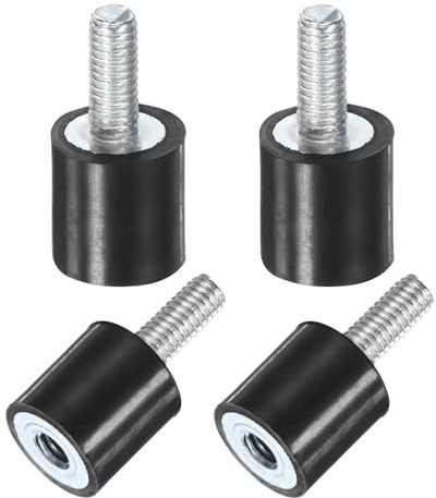 M METERXITY 4er-Pack Gummi-Aufhängungen D8mmxH8mm Vibrationsdämpfer