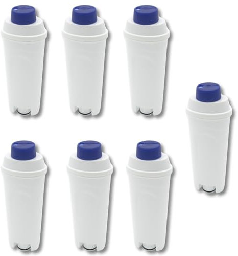 SOS Accessoire Lot de 7 Filtre à eau pour machines à café automatique DeLonghi DLSC002 SER3017 5513292811 ECAM Eletta Dinamica Magnifica ETAM Autentic