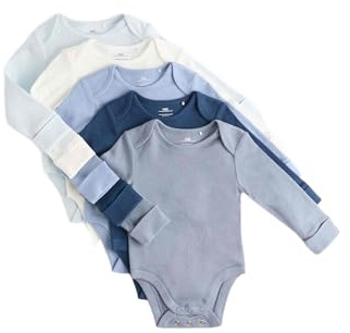 Marks & Spencer Lot de 5 bodys Pur coton à manches longues (jusqu’au 3 ans) 12-18 mois