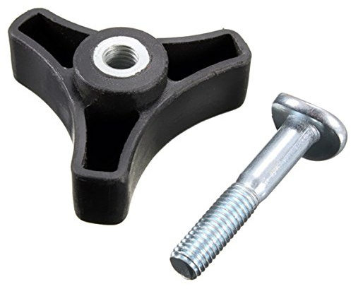 1 Poignée pour tondeuse avec Ensemble vie et écrou Poignée en plastique Outils de jardin