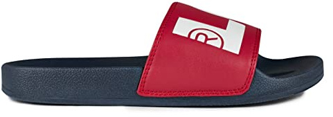 Levi's June L, Chanclas Hombre, Rojo (Regular Red), 40 Eu