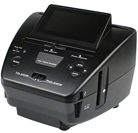 All-in-One High-Resolution Film Scanner,22MP High-Resolution Negative Convert Color & B&W, with 5 Inch LCD Screen,Support HDMI/USB Output