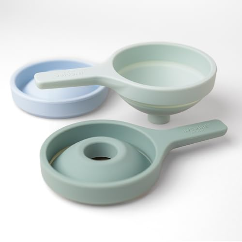 3 x Grün Trichter für Kinder | Trichter für Wasser und Sand | Farbige Trichter für Kinder | Zubehör für Sand- und Wasserspiele | Ab 18 Monaten | Tuff Tray Zubehör