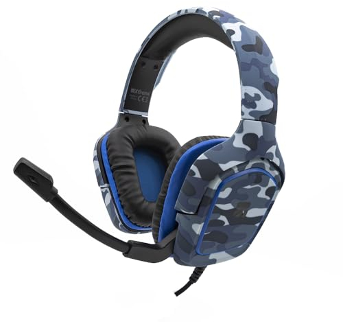 Xtreme videogames Cuffie Gaming ALDAR Padiglioni 40mm Controllo Volume Cavo 200 cm Jack 3,5 Compatibile Plays 4/5-90462